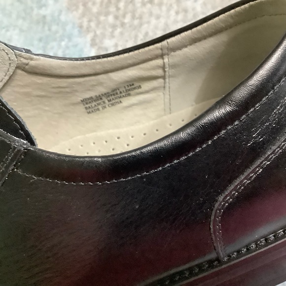 Stacy Adams leather dress shoes black They are used only once. Size 13 M - Picture 8 of 8
